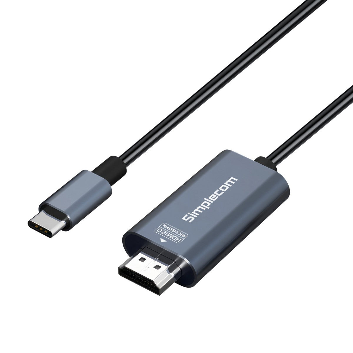 Simplecom DA322 USB-C Type-C to HDMI 2.0 Cable 2M HDCP 4K@60Hz Simplecom DA322 USB-C Type-C to HDMI 2.0 Cable 2M HDCP 4K@60Hz